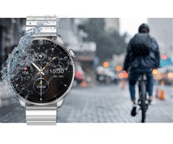 Pametna ura FOREVER GRAND 2 SW-710, 1.45`zaslon, Bluetooth, srebrna
