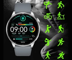 Pametna ura FOREVER GRAND 2 SW-710, 1.45`zaslon, Bluetooth, srebrna