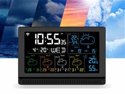 MANTA MTO200B WINDY vremenska postaja, pametna, namizna, čas, vreme, temperatura