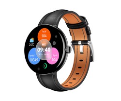 Pametna ura FOREVER ForeVive 5 SB-365, 1.3-palčni AMOLED zaslon, črna