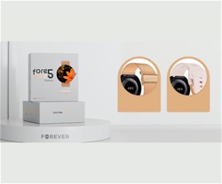 Pametna ura FOREVER ForeVive 5 SB-365, 1.3-palčni AMOLED zaslon, roza zlata