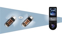 Avto kamera NAVITEL RS3 DUO WIDE, 2x kamera, 2K Super HD, 2`zaslon, črna