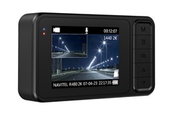 Avto kamera + vzvratna kamera NAVITEL R480 2K, 2K Super HD, SONY senzor, črna