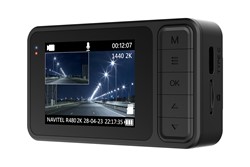Avto kamera + vzvratna kamera NAVITEL R480 2K, 2K Super HD, SONY senzor, črna