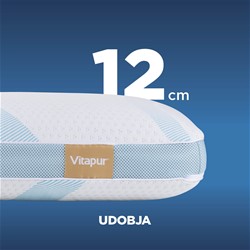 Vzglavnik s hladilnim učinkom Vitapur MemoSilver Premium Fresh – 40 x 60 cm