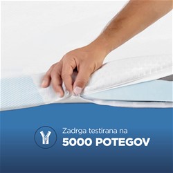 Nadvložek Vitapur MemoSilver 5+2 Premium Fresh - 7 cm, 90x190 cm