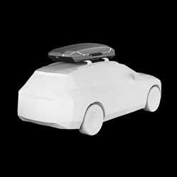 Strešni kovček Thule Motion 3 XL, titan glossy