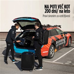 Potovalni kovček Scandinavia Carbon Series 90 literski, črna