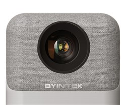Prenosni LED projektor BYINTEK LOVE U4, Android, WiFi, + daljinec, bela-siva