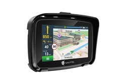 Navigacija GPS NAVITEL G590 MOTO, za motoriste, 5-palčni zaslon, baterija, črna