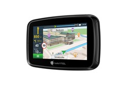 Navigacija GPS NAVITEL G590 MOTO, za motoriste, 5-palčni zaslon, baterija, črna