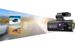 Avto kamera NAVITEL R99 4K Ultra HD, 140° snemalni kot, SONY senzor, črna