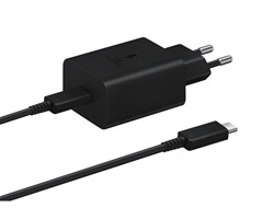 Adapter hitri + kabel Type-C to Type-C 45W, črn