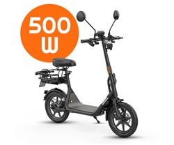 Električni skiro QUBO BEST 14´, 500W, 504Wh, vzmetenje, LED, aplikacija