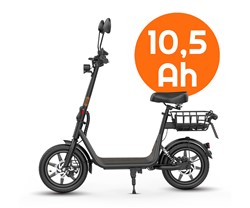 Električni skiro QUBO BEST 14´, 500W, 504Wh, vzmetenje, LED, aplikacija