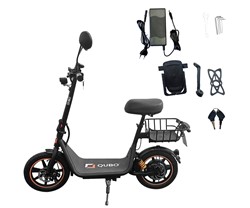 Električni skiro QUBO BEST 14´, 500W, 504Wh, vzmetenje, LED, aplikacija