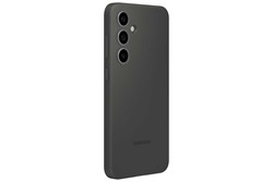 Silikonski ovitek Samsung Galaxy S24 FE, črn