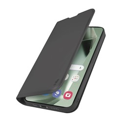 Preklopna torbica Wallet Smooth Samsung Galaxy S24 FE, črna 