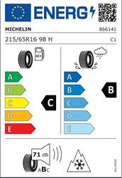 Zimske pnevmatike MICHELIN 215/65R16 ALPIN 7 98H M+S, 4 KOS