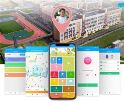 Otroška pametna ura FOREVER Look Me! 3 KW-520, 4G LTE, 1.85-palčni zaslon, črna