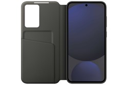 Preklopna torbica za Samsung Galaxy S24 FE Smart View, črna
