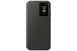 Preklopna torbica za Samsung Galaxy S24 FE Smart View, črna