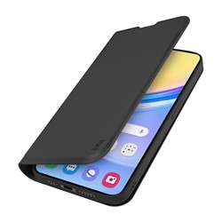Preklopna torbica Wallet Smooth za Samsung Galaxy A16, črna