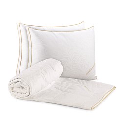 3-delni set vzglavnikov in odeje Vitapur Victoria Silk 200x200
