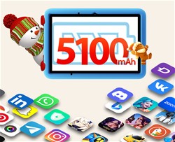 Tablični računalnik, Blackview TAB A6 KIDS, 10.1, 4GB+128GB, Android, modra