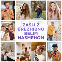 Sonična zobna ščetka Vella + 2 zam.glavi, črna