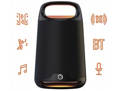 Prenosni KARAOKE zvočnik MANTA SPK330B OTUS, Bluetooth 5.3, + mikrofon, črn 