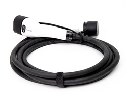 Prenosni EV polnilni kabel Platinet PEVC22KW5B , 22kW, 5m, TYPE 2, črno bel
