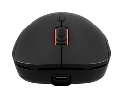 Brezžična miška, GENESIS ZIRCON XIII, gaming / pisarniška, 7 gumbov, črna