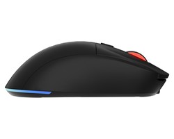 Brezžična miška, GENESIS ZIRCON XIII, gaming / pisarniška, 7 gumbov, črna