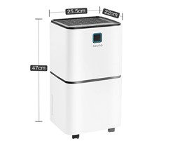 Razvlažilec zraka, MANTA LOVIO LVDE25Y1 SmartDry Pro,395W, 25L/24ur, 4L rezervoar