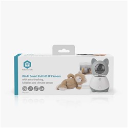 Notranja kamera WIFI Nedis WIFICI30CGY Full HD medo