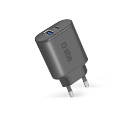 ADAPTER HITRI 1x USB-A IN 1x USB-C 10W, črn