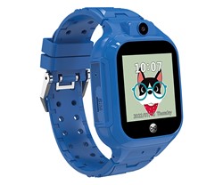 Otroška pametna ura FOREVER See Me! 3 KW-320, GPS+WiFi+LBS, modra(Electric Blue)