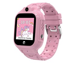 Otroška pametna ura FOREVER See Me! 3 KW-320, GPS+WiFi+LBS, roza (Blush Pink)