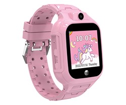 Otroška pametna ura FOREVER See Me! 3 KW-320, GPS+WiFi+LBS, roza (Blush Pink)