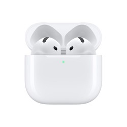 Brezžične slušalke Airpods 4. generacije, bela