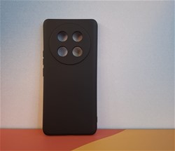 Silikonski ovitek BLU Honor Magic 7 Lite, črn