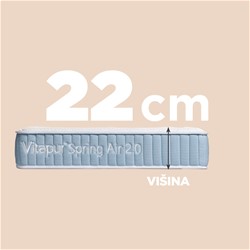 Ležišče Vitapur Air Spring 2.0 90x190