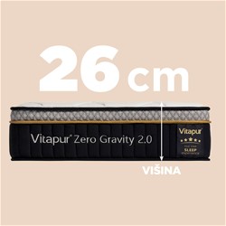 Ležišče Vitapur Zero Gravity Soft 2.0 90x200