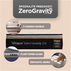 Ležišče Vitapur Zero Gravity Firm 2.0 160x200