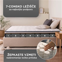 Ležišče Vitapur Zero Gravity Firm 2.0 160x200