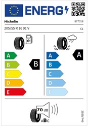 Letne pnevmatike MICHELIN 205/55R16 91V PRIMACY 5, 4 kos