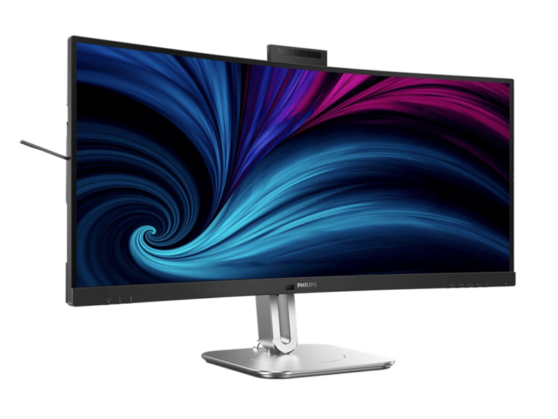 Ukrivljeni poslovni monitor Philips 34B2U6603CH WQHD s priključkom Thunderbolt 4
