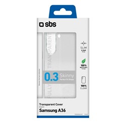 Silikonski ovitek Samsung Galaxy A36, prozoren