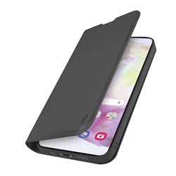 Preklopna torbica Wallet Smooth Samsung Galaxy A36, črna